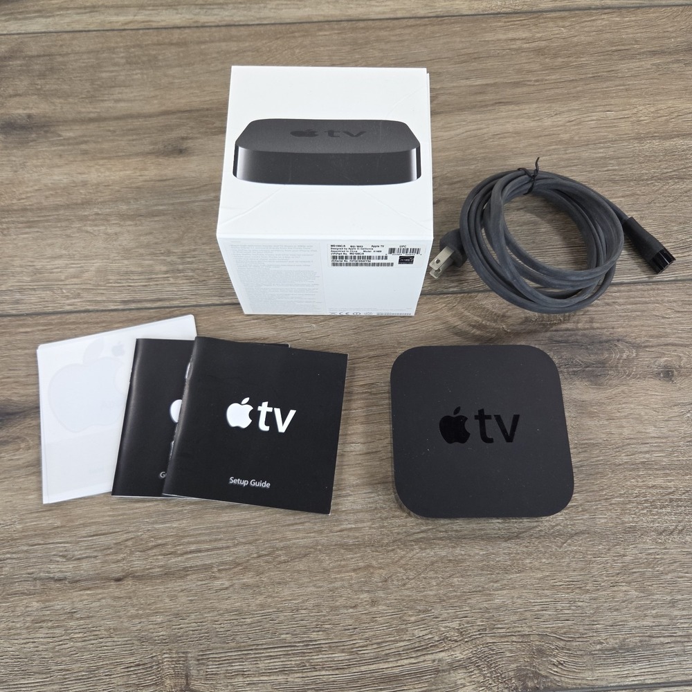 Apple TV 3rd Gen A1469 HD Media Streamer – Tested Working (No Remote)